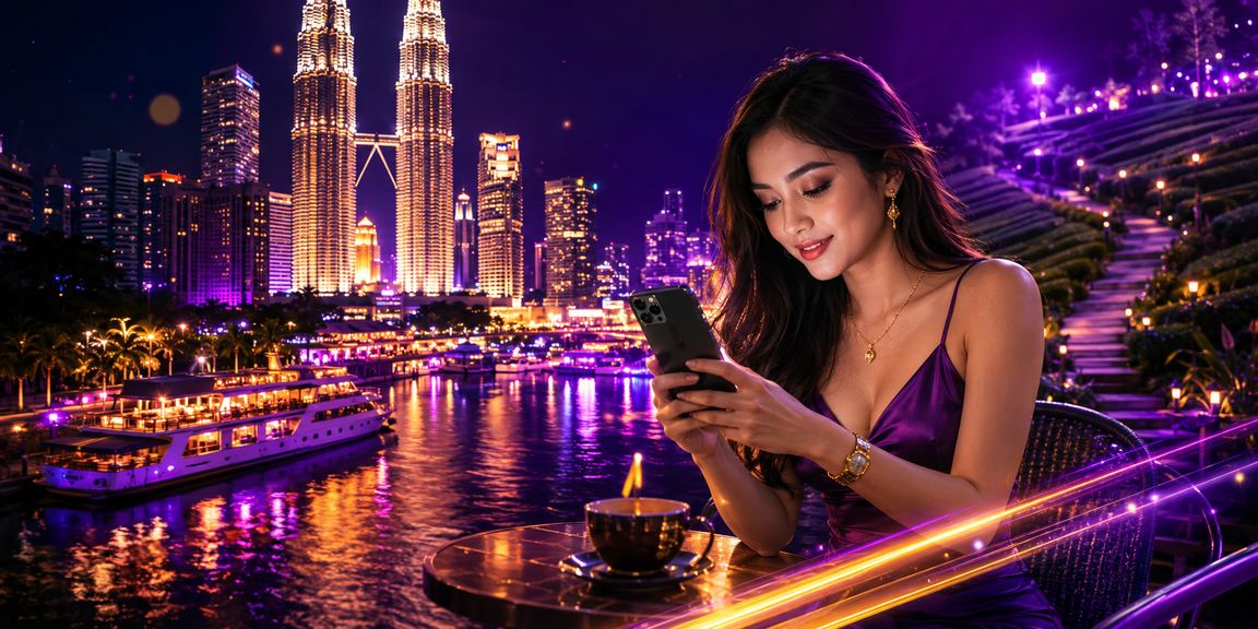 Suasana permainan kasino VIP baccarat di Kuala Lumpur gaya Malaysia